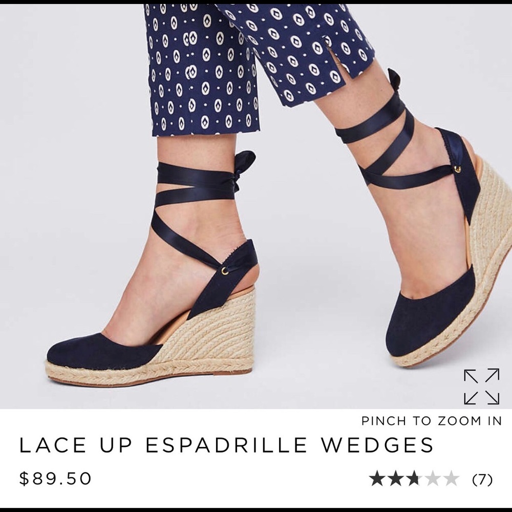 New In Box Espadrilles